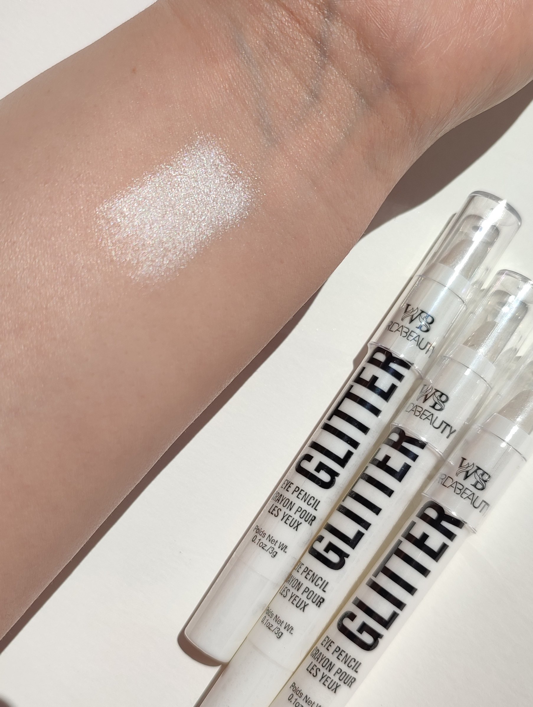 هایلایتر پیچی سفید صدفی|(Glitter)Warda Beauty - Image 6