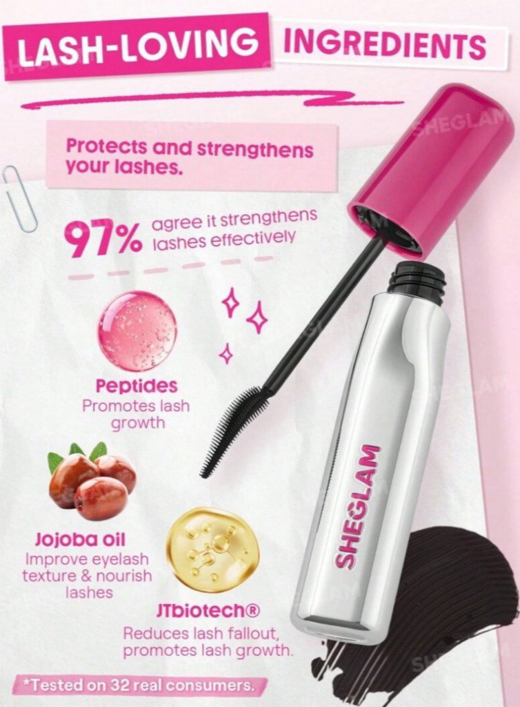 ریمل شیگلم Sheglam Ultra Lash - حجمدهنده و بلندکننده مژه - Image 9